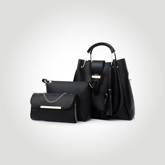 Trio Luxe 3 Piece Black