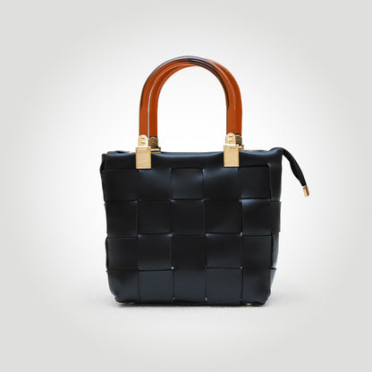 LUXURY SATCHEL BLACK