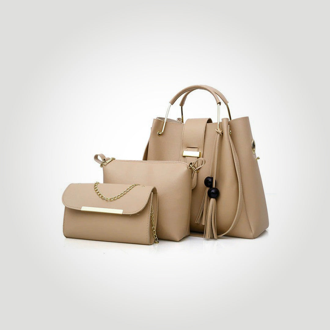 Trio Luxe 3 Piece Beige